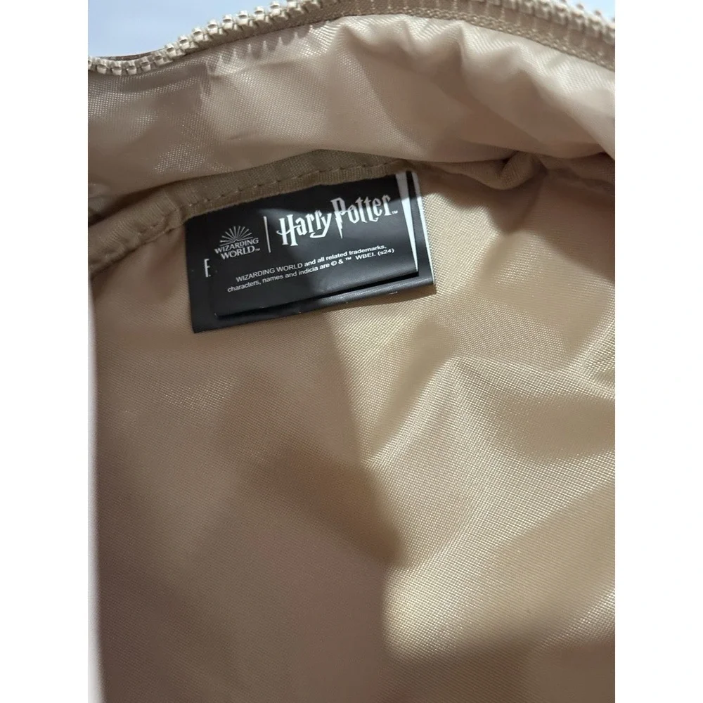 BioWorld Harry Potter Mini Backpack, Brown Checkered W Patches